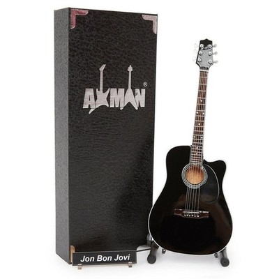 Jon Bon Jovi Gitarre Miniatur Nachbau | Bon Jovi | Handarbeit Musik Geschenke