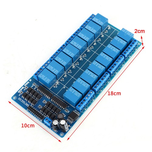 Ethernet Control Module LAN WAN Network WEB Server RJ45 Port 16Channel Relay´ - Picture 3 of 7