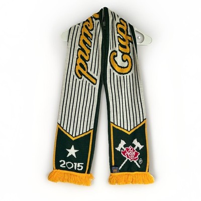 PTFC Portland Timbers Army Scarf - ''Cup Bound & Down'' 2015 MLS Rare Striped