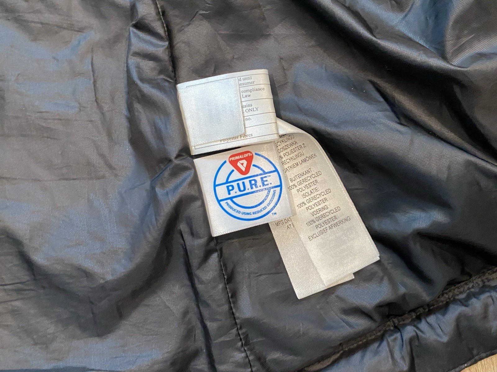 Patagonia Puffer Jacket Mens Sz M Black Full-Zip 51884 thumbnail 8