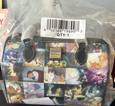 Disney Dooney and Bourke Classics Movie Film Barrel/Satchel Bag 2025 Tags