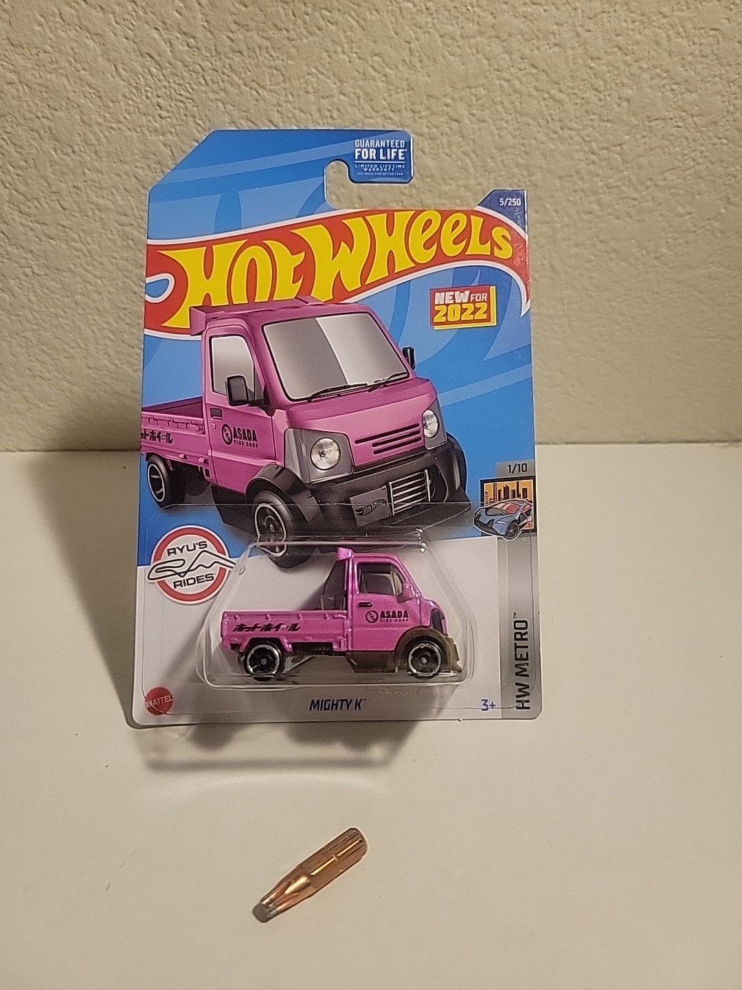 Hot Wheels 2022 HW Metro Mighty K  Pink - New REAR DETAILS 