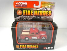 2002 Corgi Fire Heroes 1:50 Seagrave Pumper die-cast fire truck San Francisco