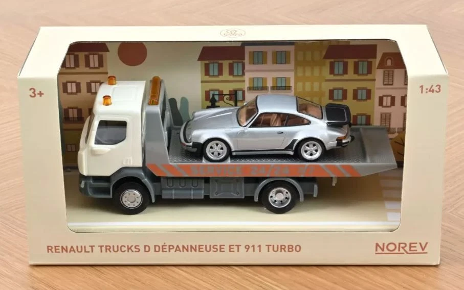 ,NOREV, RENAULT grúa y PORSCHE 911 - Jet-car, 1/43, NOREV431130 - Imagen 3 de 3