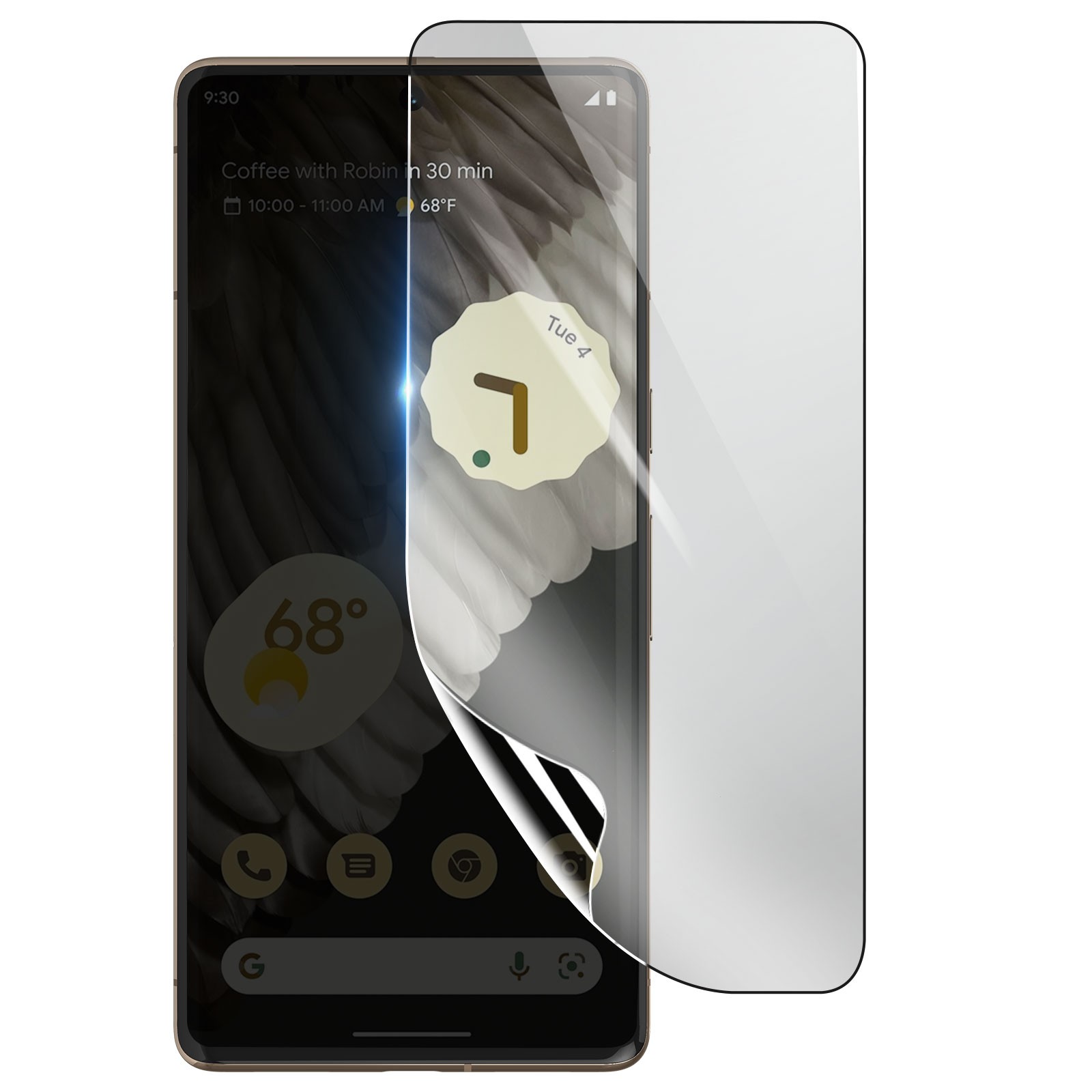Protection écran Google Pixel 7 Pro hydrogel pour sécuriser vos photos en voyage actif