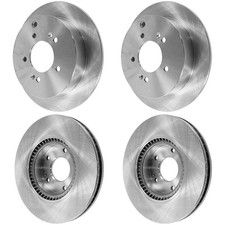 Front & Rear Brake Disc Rotors for Kia Sportage Hyundai Tucson 2010-2015
