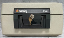 Sentry 1150 Fireproof Waterproof Lock Box Saf...