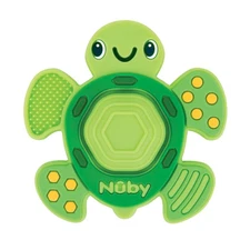 Nuby Teethe N Pop Sensory Play Teether - Baby Teething Toy - 3+ Months - Tur...