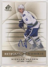 2013 SP Game Used Edition Authentic Rookies Gold Nicklas Jensen Rookie Auto RC