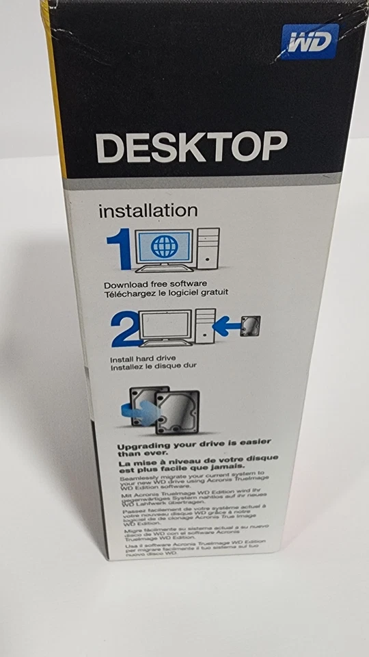 NIB WD 3TB 3.5 Inch Desktop Internal Hard Drive WDBH2D0030HNC-NRSN Computer Add - Image 3 of 4
