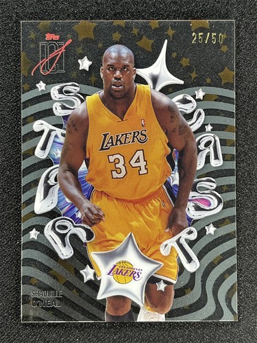 2025 Topps Signature Shaquille O'Neal Orange (RAW)