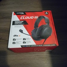 HyperX Cloud III Over-Ear Gaming Headset - Bl...