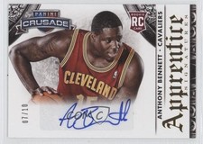 2013 Panini Crusade Apprentice Signatures Gold 7/10 Anthony Bennett #17 Auto 0q0