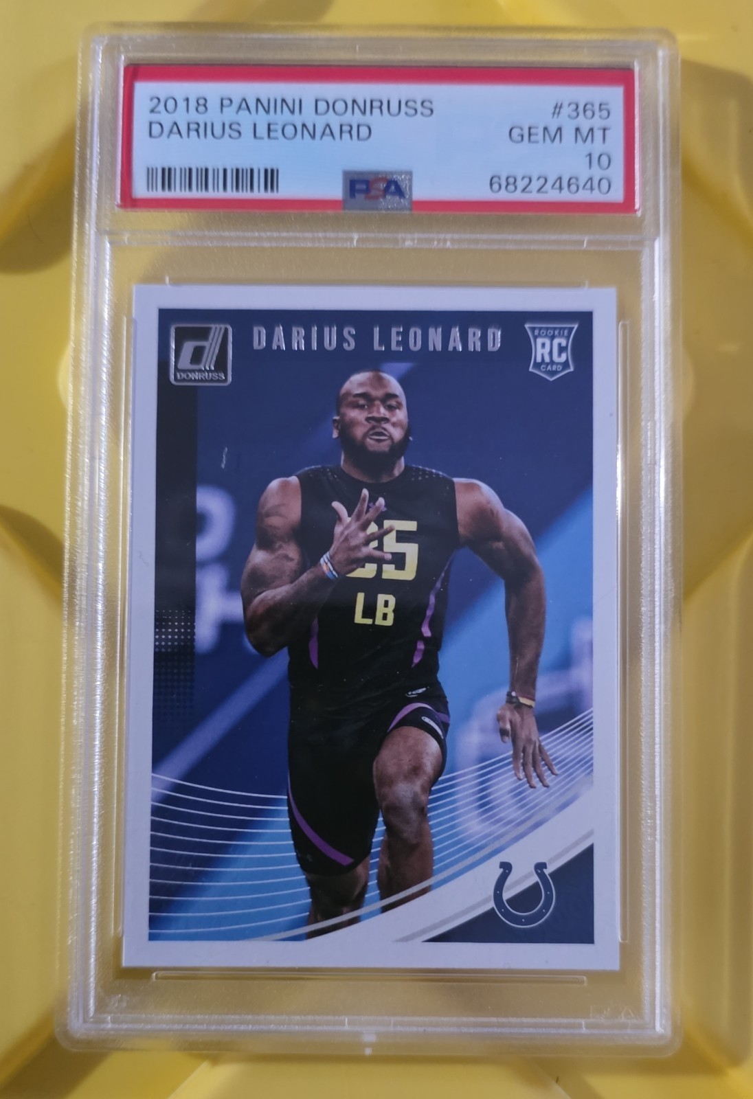 Darius Leonard Panini Donruss #365 Base