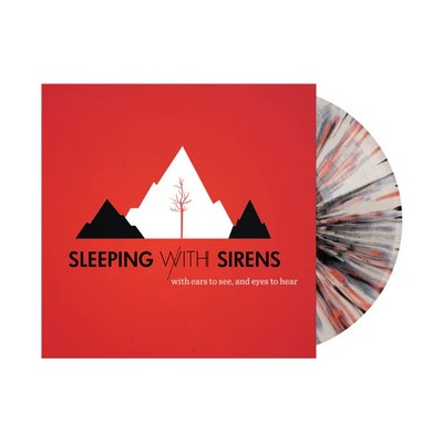 /1500 Sleeping With Sirens WITH EARS TO SEE AND EYES TO HEAR Bone/Splatter *READ