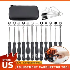 12pcs Carburetor Adjustment Carb Tune up Adjusting Small Engine W/ Tool Kit New