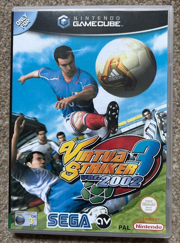 Virtua Striker 3 Ver. 2002 - Nintendo GameCube Game - UK PAL - TESTED & WORKING - Afbeelding 1 van 5