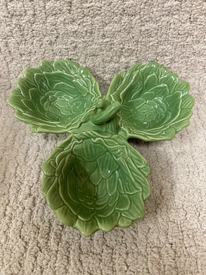John Derian Target Artichoke 3-Section Stoneware Serving Bowl Thanksgiving New