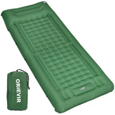 Camping Sleeping Pad, Self Inflating Air Mattress Extra Thickness 4.7 Inch Si...