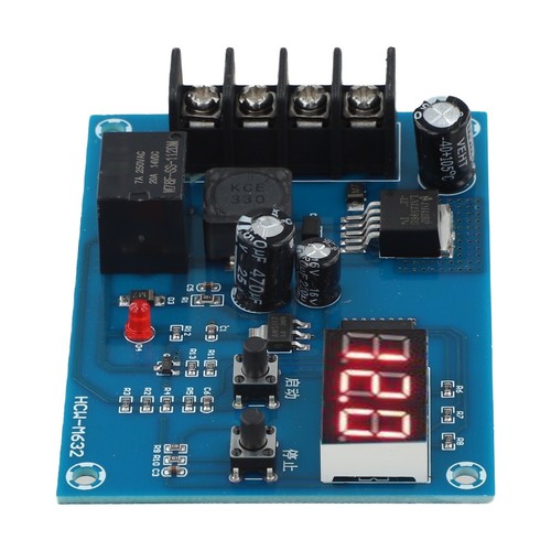 Scheda Controllo Alimentazione Caricabatterie 12V con Voltmetro DC e Rel?? per B - Afbeelding 39 van 43