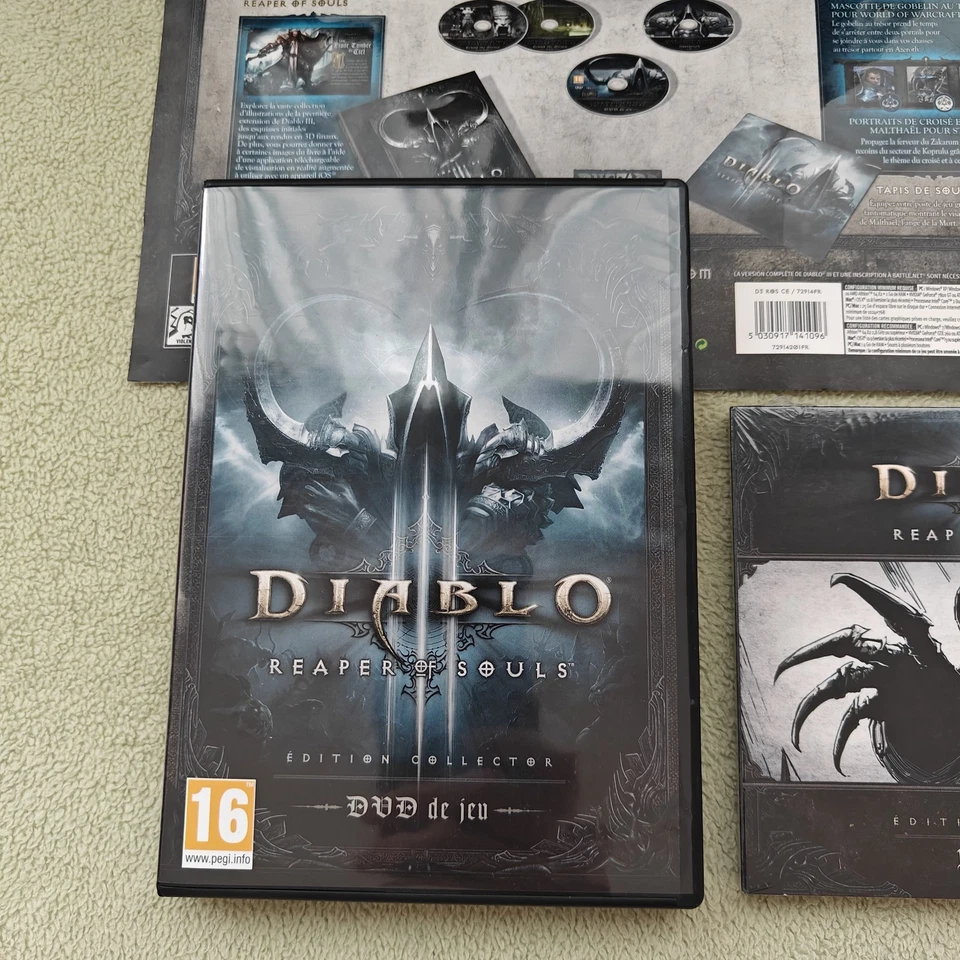 DIABLO III 3 Reaper Of Souls Edition Collector 100 % NEUF FR | PC MAC | NEUF, photo 2 sur 5
