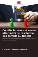 Conflits Internes Et Modes Alternatifs De RéSolution Des Conflits Au NigéRia