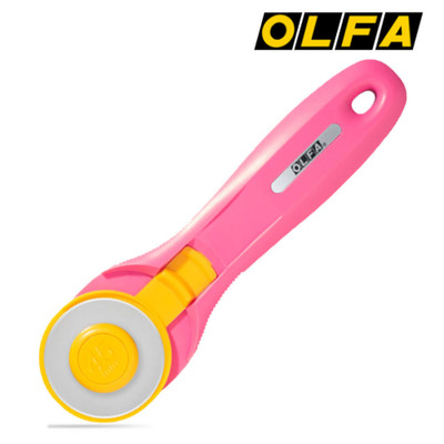 OLFA RTY-2C/PIK Splash 45mm Rotary Cutter Pink Genuine Japan