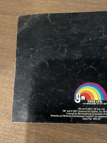 JAWS ORIGINAL INSTRUCTION MANUAL GAME BOOK NINTENDO NES HQ