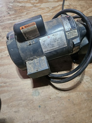 #ad Us Motors 3 4 Hp Electric Motor With Syncrogear Gear Box $300.00