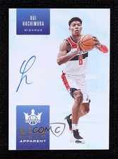 2019-20 Panini Court Kings Heir Apparent 78/149 Rui Hachimura #HA-RUI Auto 9ih