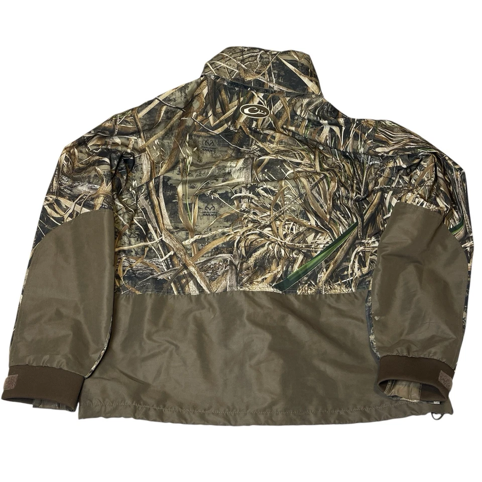 Drake Waterfowl Jacket Realtree Max-5 Hoodie Full Zip Size XL Magnattach - Image 2 of 4