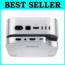 Mac Mini M4 Dock with 4TB M.2 SSD Enclosure