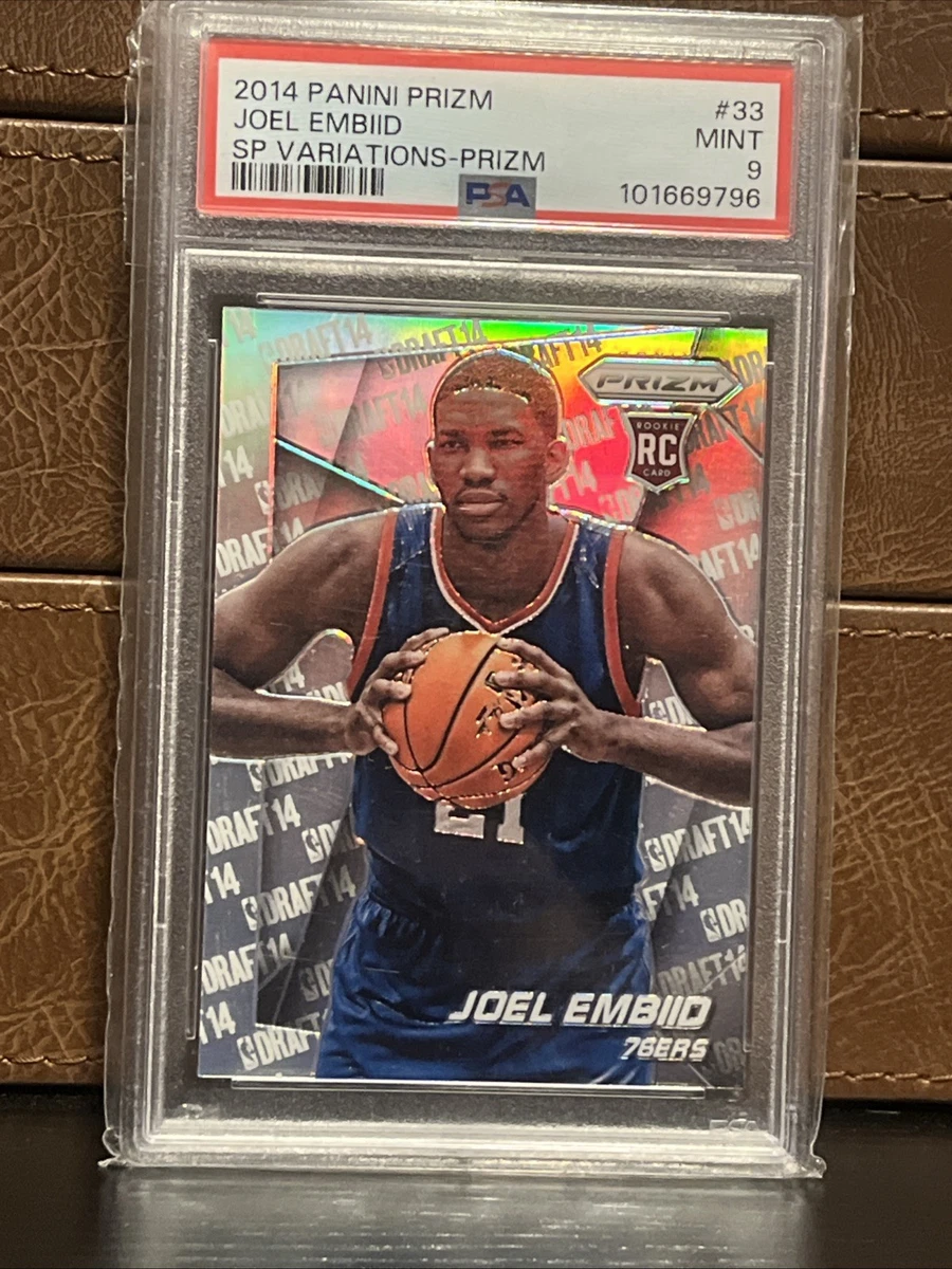 Panini Joel Embiid Professional Sports Authenticator (PSA