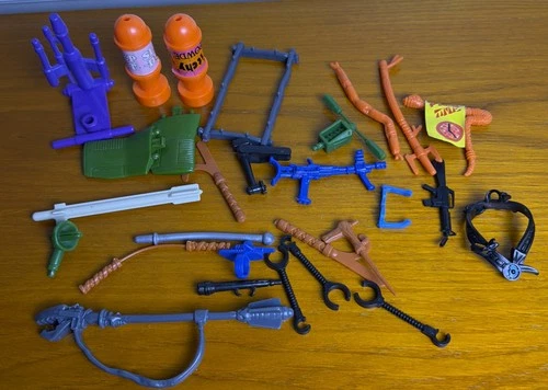 Vintage TMNT Lot Of Accessories Teenage Mutant Ninja Turtles