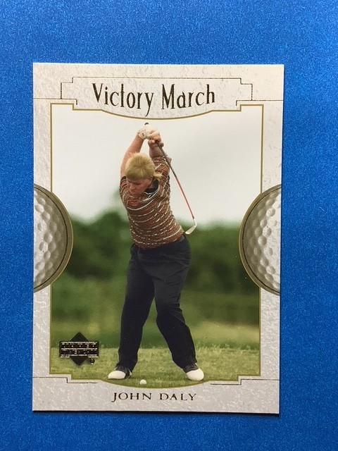 2001 Upper Deck #174 John Daly Victory March - Volume Discounts - FREE SHIP!