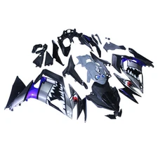 Grey Shark Fairings For Kawasaki ER-6F Ninja 650r 2020 2021 2022 2023 Bodywork