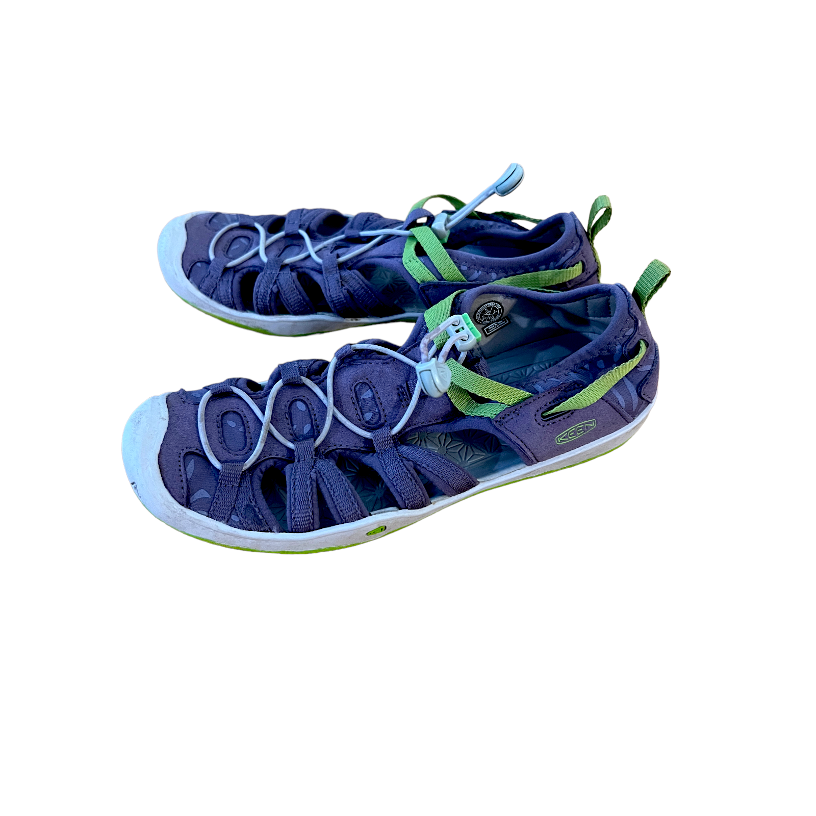 Keen sandali donna taglia 5 Moxie viola e verde scarpa da trekking 1016694