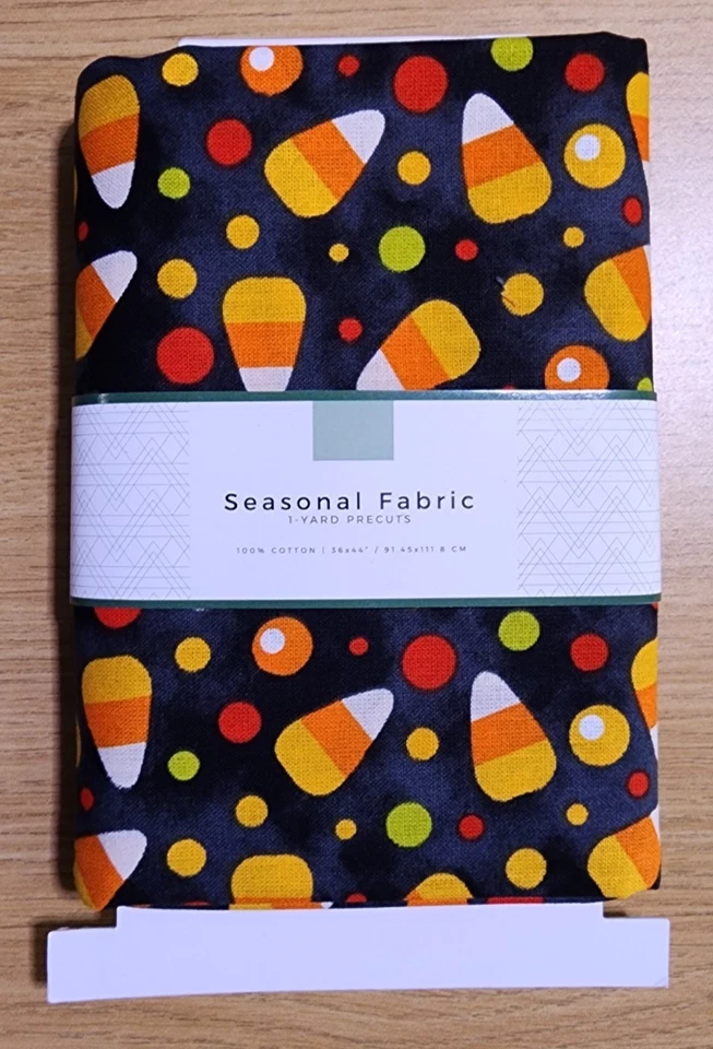 Tela de maíz caramelo de Halloween textiles David - corte de 1 yarda (36"x44") 100 % algodón Foto 2 de 3