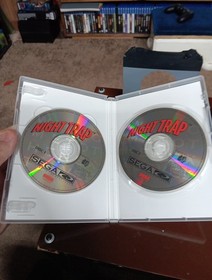 NIGHT TRAP (Sega CD, 1992)  custom DVD case