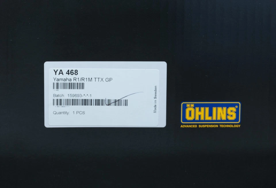 Ohlins TTX GP Shock Series 3 2015 - 2025 Yamaha YZF R1 &  MT-10 YA468  YA 468 Foto 3 de 3