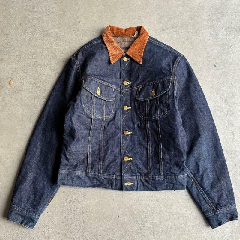 SUGER CANE Lot No. M11327A Storm Rider Type Denim Jacket Indigo [VG] LTD From JP