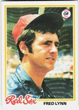 1978 Topps #320 Fred Lynn