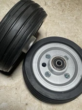 Jazzy Elite Black Casters 6x2 For Power Wheelchair Tires Wheels 