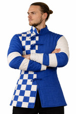 Medieval Gambeson Coat Aketon Padded Jacket SCA LARP Costume for renaissance