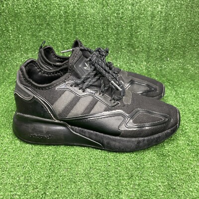 Adidas ZX 2K BOOST Black Junior Big Kids Running Sneakers Sz 6 FX7476 | eBay