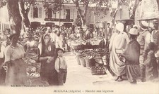 Argelia Miliana mercado de verduras
