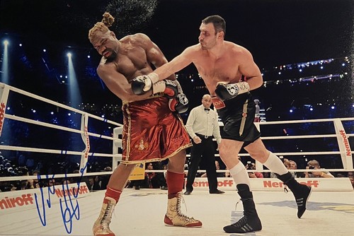 Vitali Klitschko signiert Box Champ Großfoto Unterschrift Autogramm signed (20) - Bild 1 von 3