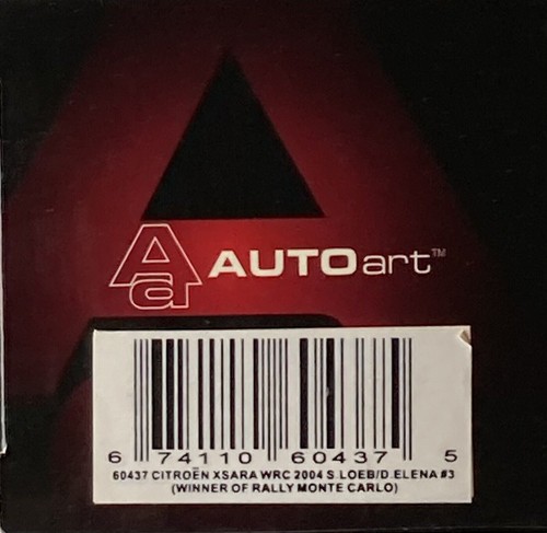 1/43 Auto Art 60437 Citroen Xsara WRC 2004 Monte Carlo ganador #3 Loeb & Elena - Imagen 6 de 6