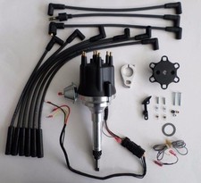 Small Cap Chevy Inline 6 Cylinder 194 216 235 Black Hei Distributor Plug Wires Small Cap Chevy Inline 6 Cylinder 194 216 235 Black Hei Distributor Plug Wires