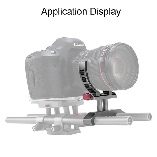 Nitze 90mm Long Lens Support Fit For Telephoto Lens on 15mm Rod - Picture 5 of 6